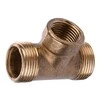 Трійник редукційний 3/4&Prime;х1/2&Prime;х3/4&Prime;ЗВЗ латунний посилений 664Б - 2