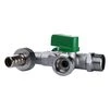 Кран ARCO кульовий для поливу подвійний  1/2&Prime;x3/4&Prime;x3/4&Prime; 00472 - 3
