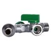 Кран ARCO кульовий для поливу подвійний  1/2&Prime;x3/4&Prime;x3/4&Prime; 00472 - 4
