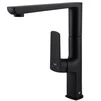 Змішувач для кухні TOPAZ LEXI TL 21401-H57-BB на гайці,Чорний мат.,шланги TAQ-M1055,D25 - 2