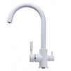 Змішувач для кухні під осмос Globus Lux LAZER GLLR-0333-7-WHITE - 3