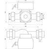 Насос циркуляційний енергоощадний  Optima OP32-12AUTO 180мм + гайки - 5