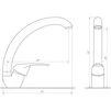 Змішувач для кухні Globus Lux Solly GLSO-0203S-10-BB - 6