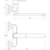 Змішувач для кухні зі стіни Globus Lux Laguna GLA-0104 - 7