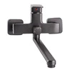 Змішувач для ванної Globus Lux Milano GLM-0208N-11-Graphite- EURO латунь L350мм.Графіт Блиск. - 3