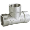 Трійник редукційний 3/4&Prime;х1/2&Prime;х1/2&Prime;ЗВВ нікельований A0225А(нк) - 1