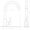 Змішувач для кухні Globus Lux ALPEN SBT1-203S-GP - 7