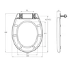 Сидіння для унітазу SoloPlast СУ-4 - 5