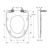 Сидіння для унітазу SoloPlast СП-6 - 5