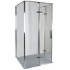 Душова кабіна квадратна без піддона від стіни WDA N90TC BRAVO (1уп.) - 6