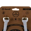 Шланг водяний TUCAI TAQ PREMIUM GRIF 1/2&Prime;x1/2&Prime; BВ 0,5м.АНТИКОР. ACB HG-1212-500  (Білий Мат) 209973 - 2
