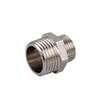 Ніпель редукційний 1/2&Prime;х3/8&Prime;ЗЗ нікельований під прокладку NN322G OPTIMUM - 2