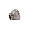 Перехідник редукційний 1/2&Prime;х3/8&Prime;ВЗ нікельований восьмигранний NK323O OPTIMUM - 1