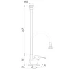Змішувач для кухні Globus Lux Caprice GLCA-0103SA-R07 - 7