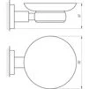 Мильниця Perfect Sanitary Appliances SP 8122 - 2