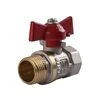 Кран кульовий прямий WATER VALVE 3/4&Prime; ЗВ КБ NV-V Q002 - 1