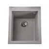 Гранітна мийка Globus Lux LAMA сірий камiнь 410x500мм-А0005 - 1