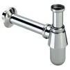 Сифон для раковини VIEGA 1 1/4&Prime; х1 1/4&Prime; металевий хром бутил. б/г100674 - 1