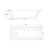 LORENA Ванна 170Х70 - 3