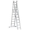 Драбина розкладна універсальна 11 сходинок 7.33м SIGMA (5032364) - 8
