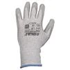 Рукавички трикотажні Антипоріз з частковим ПУ покриттям р10 (сірі-манжет) SIGMA (9449701) - 5
