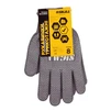 Рукавички трикотажні з точковим ПВХ покриттям р8 Мікроточка (сірі) SIGMA (9442901) - 4