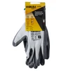 Рукавички трикотажні з частковим нітриловим покриттям р8 (сірі, манжет) SIGMA (9443501) - 3