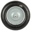Колесо пневматичне 14" (3.50-8) 360&times;85мм вісь &Oslash;16мм довжина 90мм для садово-будівельної тачки FLORA (5057334) - 1