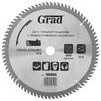 Диск пиляльний по дереву з твердосплавними напайками &Oslash;230&times;22.2 (20)&times;80Т, 6000об/хв GRAD (1958495) - 1