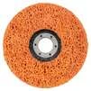 Круг зачистний з нетканого абразиву (корал) Т27 &Oslash;125&times;22.23мм помаранчевий жорсткий SIGMA (9176611) - 2