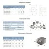 Насос циркуляційний з термодатчиком 65Вт Hmax 4м Qmax 63л/хв &Oslash;1&frac12;" 180мм+гайки &Oslash;1" AQUATICA (774012) - 4