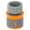 Конектор &frac12;" швидкознімний на кран н/р &frac34;" аквастоп (ABS+TPR) FLORA (5015584) - 1