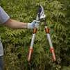 Сучкоріз площинний телескопічний храповий алюмінієві рукоятки 700-874мм FLORA (5022374) - 6