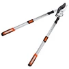 Сучкоріз площинний телескопічний храповий алюмінієві рукоятки 700-874мм FLORA (5022374) - 5