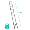 Драбина телескопічна 9 сходинок 2.9м SIGMA (5033334) - 3