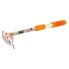 Граблі 5-ти зубі (orange) (TPR) FLORA (5043024) - 1