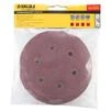 Шліфувальний круг 6 отворів &Oslash;150мм P150 (10шт) SIGMA (9122281) - 5