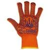 Рукавички трикотажні з точковим ПВХ покриттям р10 Тризуб КРАТНО 12 парам (помаранчеві) SIGMA (9442591) - 2