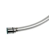 Шланг для душа 1/2" PVC 3-х шаровий з підшипником сріблястий 150см AQUATICA XB-0173 (9791611) - 2