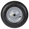 Колесо для тачки пневматичне 15" (4.00-8) 380&times;92мм вісь &Oslash;16мм довжина 103мм FLORA (5057554) - 1
