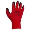 Рукавички трикотажні з частковим нітриловим покриттям р10 (червоно-чорні манжет) КРАТНО 12 парам SIGMA (9443471) - 3