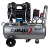 Компресор двоциліндровий безмасляний 1.5кВт 209л/хв 8бар 30л SIGMA (7042541) - 3