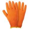 Рукавички трикотажні без точкового ПВХ покриття р10 Лайт (помаранчеві) КРАТНО 12 парам GRAD (9441845) - 2