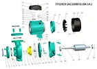 Насос відцентровий 380В 2.2кВт Hmax 17.5м Qmax 1000л/хв 3" LEO 3.0 (7752923) - 3