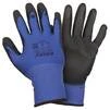 Рукавички трикотажні з частковим ПУ покриттям р10 (синьо-чорні манжет) SIGMA (9446431) - 1