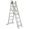Драбина розкладна універсальна 7 сходинок 4.25м SIGMA (5032314) - 4