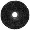 Круг зачистний з нетканого абразиву (корал) Т27 &Oslash;125&times;22.23мм чорний м'який SIGMA (9176761) - 2