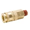 З'єднання швидкознімне посилене з фіксатором MT 1/4" (латунь) SIGMA (7021611) - 3
