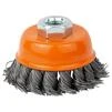 Щітка дротяна чашоподібна &Oslash;65мм М14&times;2 мм (сталева кручена) GRAD (9042065) - 1
