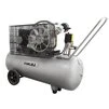 Компресор двоциліндровий ремінний 2.5кВт 396л/хв 10бар 100л (2 крана) SIGMA (7044151) - 1